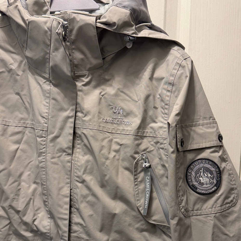 Camel Crown Women's Gray Ski & Snow Jacket